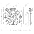 12v Radiator cooling fan for OPEL ASTRA VAUXHALL